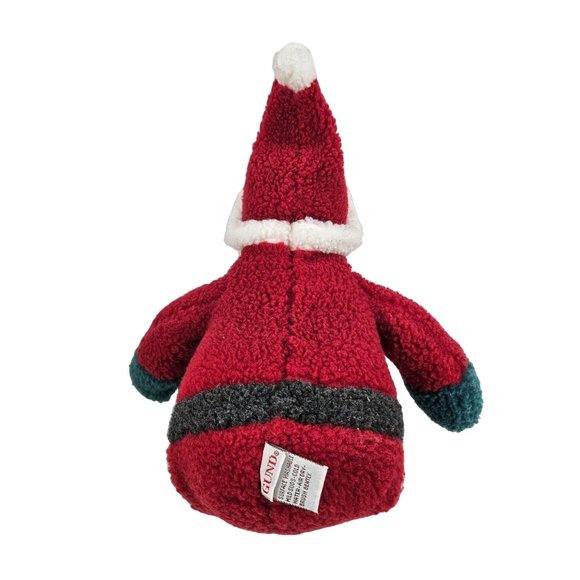 Gund Santa Claus Stuffed Animal Fleece Plush Christmas Holiday Toy Decor - Picture 3 of 7